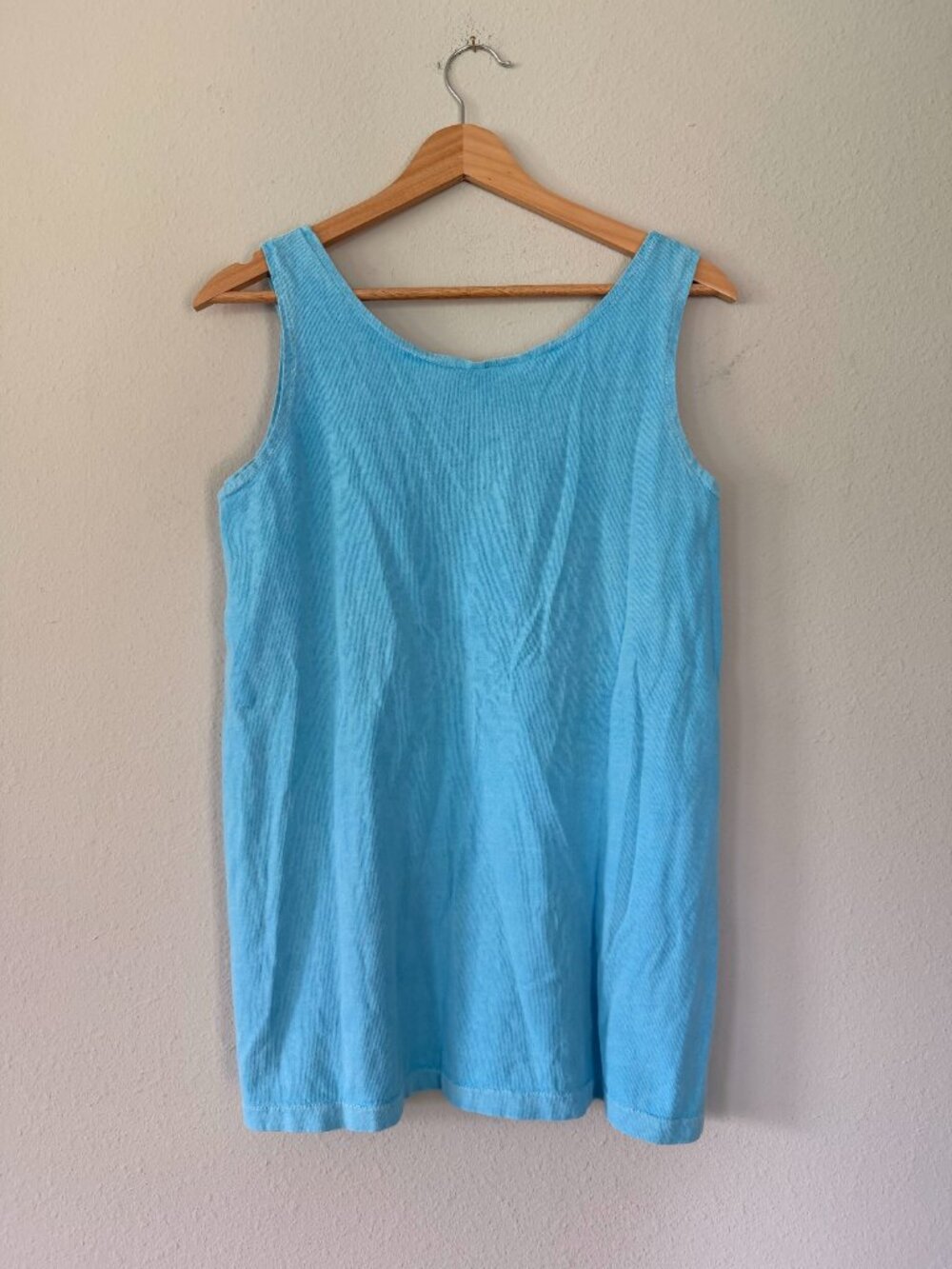 Vintage Fresh Produce Outer Banks Fish Tank Top — Made in USA, Sz L - Picture 6 of 6